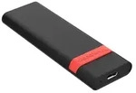 Verbatim 32261, SSD-Geh&auml;use, M.2, PCI Express, 10 Gbit/s, USB Anschluss, Schwarz,