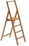 Trittleiter Kimora 4, Modell 180/4, 1,41 m, 4 rutschfeste Stufen, klappbar,