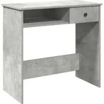 vidaXL Schreibtisch Betongrau 80x40x75 cm Holzwerkstoff - Grau
