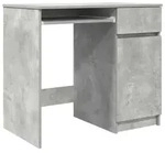 vidaXL Schreibtisch Betongrau 86x49x76 cm Holzwerkstoff - Grau