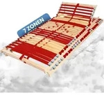 Coemo 2 Stk. Lattenrost RUBY K 90&times;200 cm, 7-Zonen, 28 Leisten, Kopfteil...