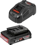Bosch Starter-Set 18 V / 1x 2,0 Ah Akku + Ladeger&auml;t GAL 1880
