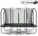 ZIPRO Trampolin Jump Pro Quadro | 12FT 366 x 244 cm | Gartentrampolin...