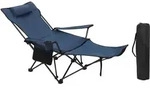 WOLTU Campingstuhl klappbarer Angelstuhl ultraleichter Stuhl Liegestuhl mit...