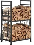 VEVOR Kaminholzregal, 455x330x765 mm, 2-stufiger Brennholzhalter mit...