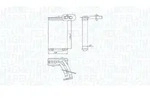 MAGNETI MARELLI 350218447000 W&auml;rmetauscher Innenraumheizung K&uuml;hler f&uuml;r VW...