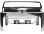 Gastro Speisenw&auml;rmer Rechteckiger Rolltop-Chafing Dish GN 1/1, 9 l