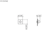 Dornbracht 36607980-27 Unterputzventil, linksschlie&szlig;end IMO