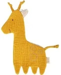 Sigikid Knistertuch Musselin Giraffe gelb Tiny 22 cm - Gelb