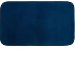 Badteppich "Rio-Premium" 100% Microfaser rutschfest 60 x 100 cm - dunkelblau...