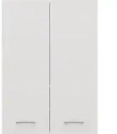 Topeshop POLA MINI DD BIEL, Wei&szlig;, Wand-montiert, 4 Regale, 2 T&uuml;r(en),...
