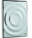 Grohe Abdeckplatte komplett f&uuml;r Wandeinbau-Sp&uuml;lkasten chrom - 43553000 - Wei&szlig;
