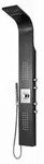 Duschpaneel Duschsystem 8815 - Schwarz - Edelstahl - SEDAL Thermostat