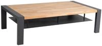 Brafab Amesdale Loungetisch Teak/Aluminium Anthrazit/Natur 140x80 cm