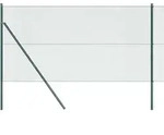 vidaXL Outdoor-Schwei&szlig;drahtzaun Boden Fix 25 x 1 m Gr&uuml;n Netz - Gr&uuml;n