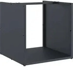 vidaXL Brennholzregal Anthrazit 40x40x40 cm Kaltgewalzter Stahl - Grau