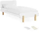 Homestyle4u Holzbett 90x200 Kinderbett mit Lattenrost und Matratze mit &reg;...
