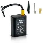 Dunlop Digitaler Mini Kompressor 150PSI &ndash; Elektrische Fahrradpumpe mit