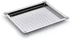 Naber, Abtropftablett gross, T433 x B366 mm. Edelstahl - Einbausp&uuml;len - Silber