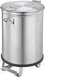 Saro Abfallbeh&auml;lter Modell Me105 105 Liter - Silber