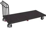 VARIOfit Stirnwandwagen mit senkrechten Streben Elastikbereifung 1200kg...
