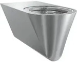 KWC AR T-WC, HEAVY DUTY, Edst., Hw.-Mont., 360x350x700 mm, barrierefrei, ohne...