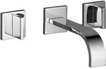 Dornbracht Waschtisch Wandbatterie ohne Ablaufgarnitur MEM Dark Platinum matt,