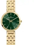 Jacques Lemans Armbanduhr Milano Gold Green - Gold