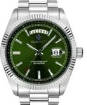 GANT Herrenuhr Quarzuhr silber / gr&uuml;n onesize Herren 41 mm G189001, G189002,...