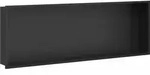 vidaXL Duschnische Schwarz 90 x 30 x 9,5 cm Edelstahl - Schwarz