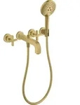 hansgrohe Fertigmontageset Axor Citterio UP-3-Loch-Wannenarm, m KrG, brush. br -