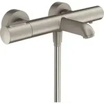 hansgrohe Wannen-Thermostat Axor Citterio M AP, Ausl. 180mm, 2 Verbr.,
