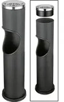 HI Stehaschenbecher 46,5cm schwarz - Schwarz