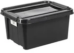 plast team Aufbewahrungsbox PROBOX RECYCLE, 32,0 Liter - Schwarz