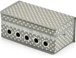 Zeller Geschenkband-Organizer grau/wei&szlig; 29.0 x - Grau