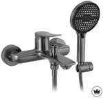 Badewannenarmatur Rea Premium Vision Titan - Silber