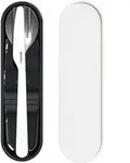 Fratelli Guzzini Store&Go, 190 mm, 55 mm, 20 mm - Silber/Wei&szlig;