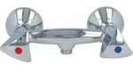 Zweigriff Brausebatterie Duscharmatur classic line - Messing verchromt
