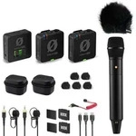 Rode Wireless Pro Mikrofon-Set mit Handmikrofon und Windschutz - Schwarz