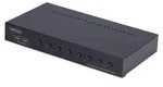 StarTech.com 8 Port DisplayPort KVM Switch, 1HE Rackmount Satz, 4K 60Hz DP 1.2, KVM