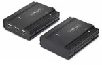 StarTech.com DisplayPort KVM Extender &uuml;ber Glasfaser, 4K60Hz, Konsolen-Extender 300m