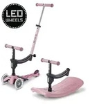 Micro Mobility Rock & Go Mini Deluxe, Kinder, Dreiradroller, Unisex, Asphalt, 50 kg,