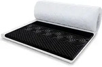 Topper 80x200 cm Matratzenauflage NERO MAX mit HR-Schaum Matratzenschoner H3 mit