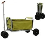 Beachtrekker faltbarer Bollerwagen Life mit integrierter Feststellbremse Oliv und