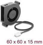 Delock Radiall&uuml;fter / L&uuml;ftergebl&auml;se 12 V DC 60 x 60 x 15 mm mit 3-Pin
