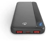 Nedis powerbank - 10000 mAh - 20 W - 1.5 / 1.67 / 2.0 / 2.22 / 3.0 A -