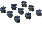 Geberit 554952001 Set F&uuml;&szlig;e niedrig (9 St.) - Wei&szlig;