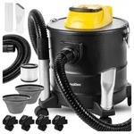 Industriestaubsauger 1800W Aschesauger Kaminsauger MalTec 18 Liter HEPA f&uuml;r...