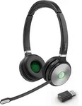 Yealink WH62 Portable, Kabellos, Anrufe/Musik, 20 - 20000 Hz, Kopfh&ouml;rer, Schwarz,