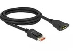 DeLOCK DisplayPort Verl&auml;ngerungskabel zum Einbau 8K 60 Hz 2 m, 2 m, DisplayPort,